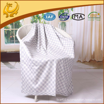 Верхнее качество Кашемир Чувство китайской фабрики Шелковый материал Матовый жаккардовые мягкие одеяла